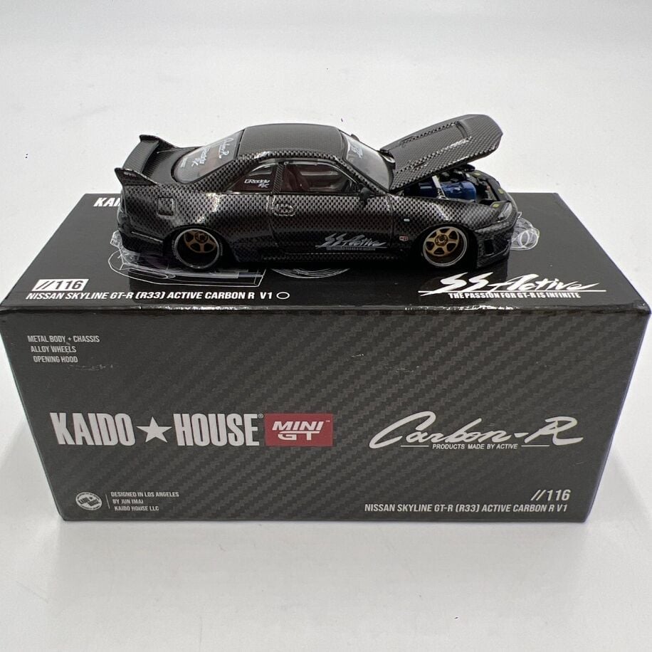 Kaido House 116 GT Nissan Skyline GT-R (R33) Active Carbon R V1
