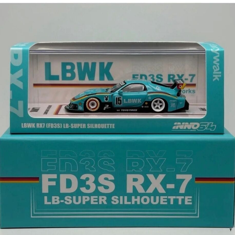 Inno64 LBWK MAZDA RX7 FD3S LB-Super Silhouette 2024 HOBBY EXPO CHINE