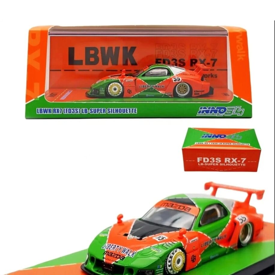Inno64 LBWK MAZDA RX7 FD3S LB-Super Silhouette 2024 HOBBY EXPO CHINE