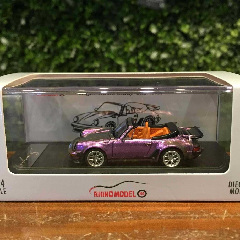 Rhino Model Singer Turbo Porsche 930 Cabriolet Purple