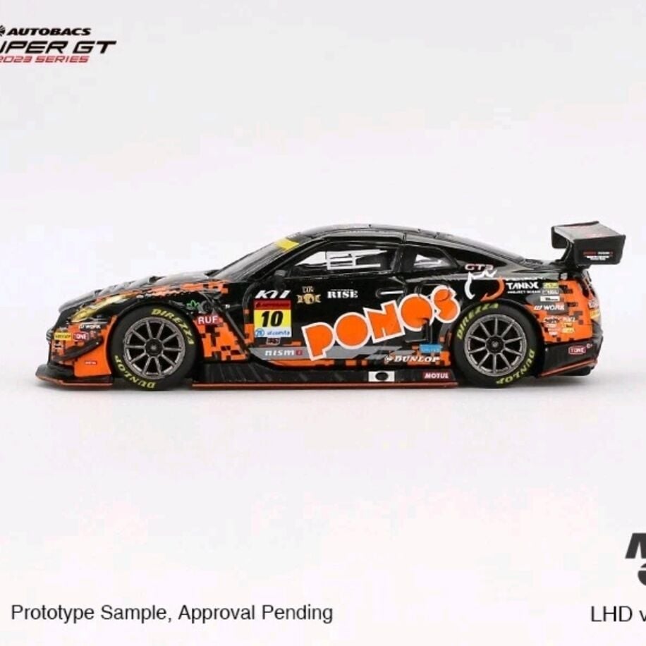 MINI GT No.860 Nissan GT-R NISMO GT3 #10 “PONOS GAINER GT-R” GAINER 2023 SUPER GT SERIES
