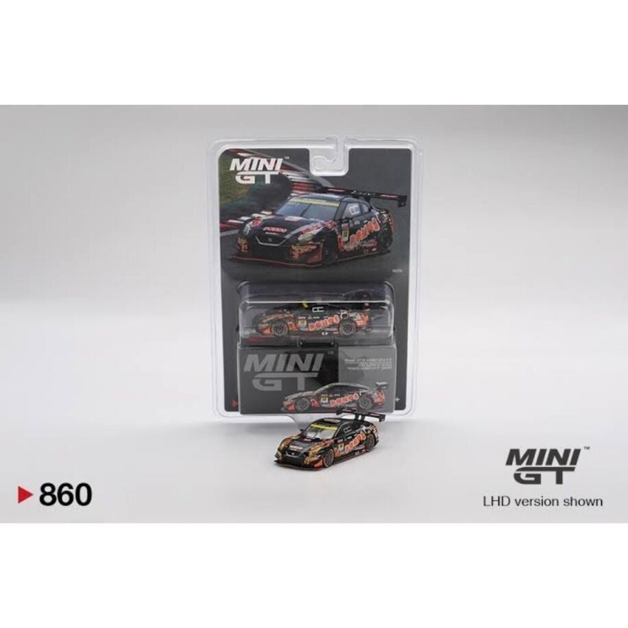 MINI GT No.860 Nissan GT-R NISMO GT3 #10 “PONOS GAINER GT-R” GAINER 2023 SUPER GT SERIES