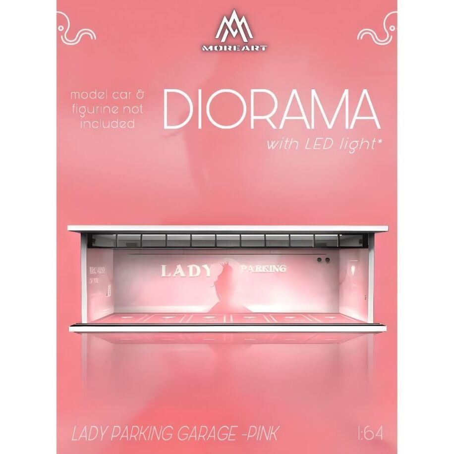 MoreArt 1/64 Lady Parking Pink MO914017