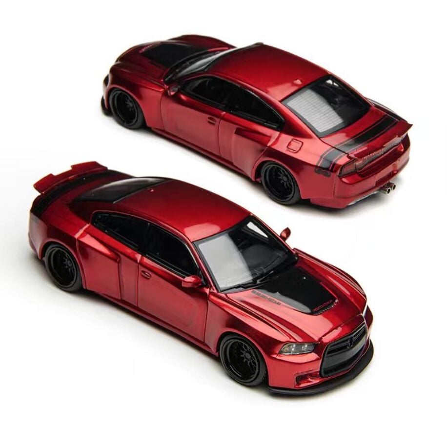 TimeMicro × PSC DESIGN 1:64 Charger ''Brawler'' Red TM648204