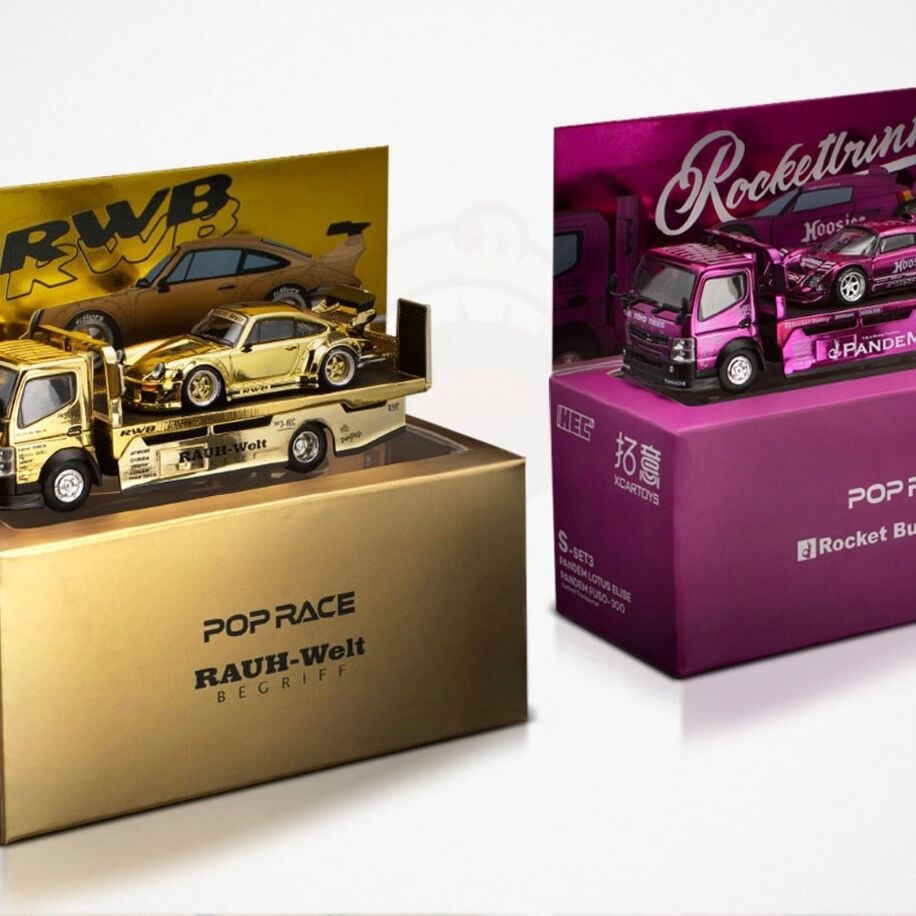POP RACE 1/64 HEC Expo 2026 Exclusive 3 Car Set