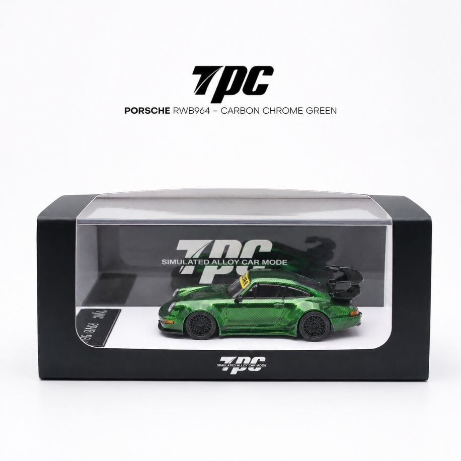 TPC Porsche RWB 964 Chrome Green