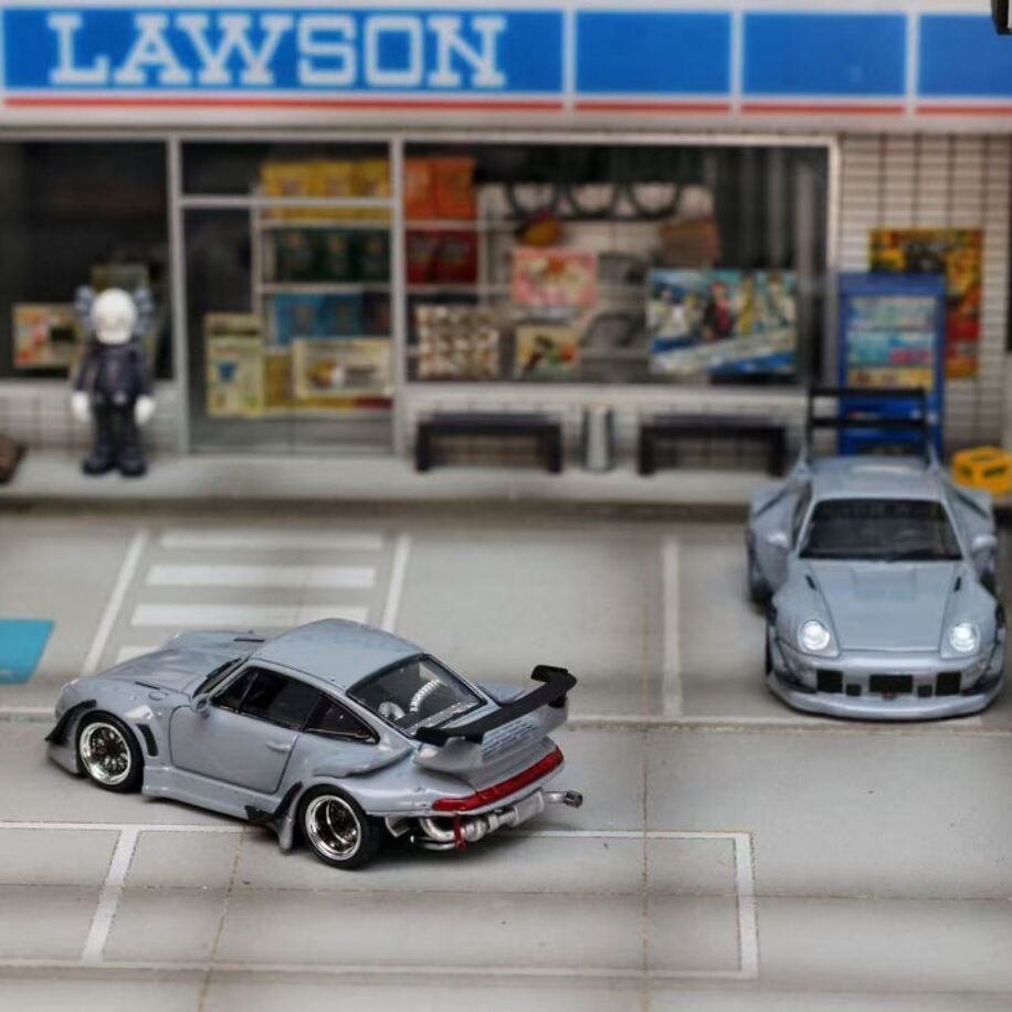 Street Weapon Porsche RWB 993 Cement Grey