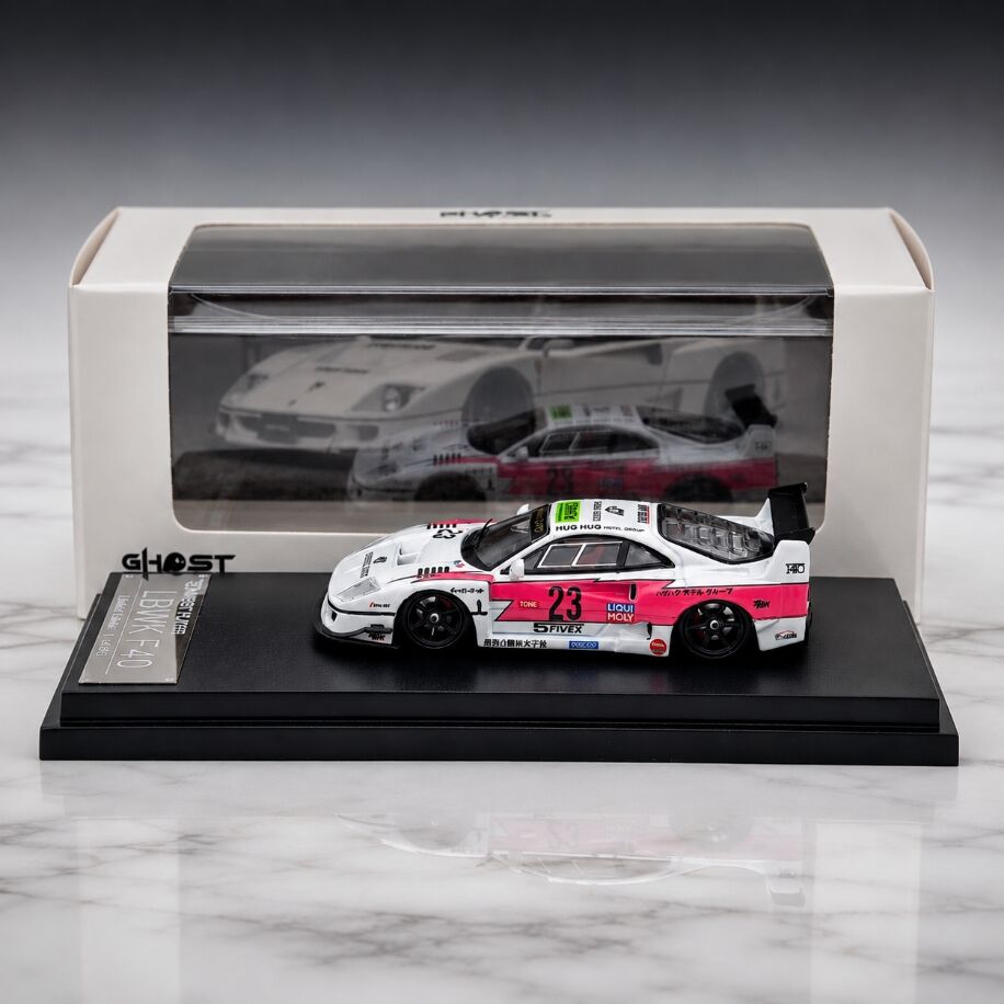 Ghost Player LBWK Ferrari F40 Flash Livery Pink Flash