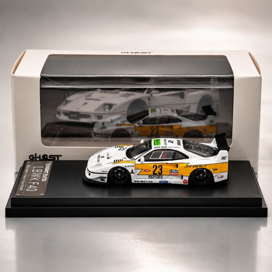 Ghost Player LBWK Ferrari F40 Flash Livery Yellow Flash