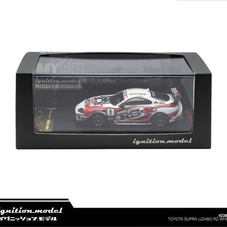 Ignition Model Toyota Supra (JZA80) RZ White