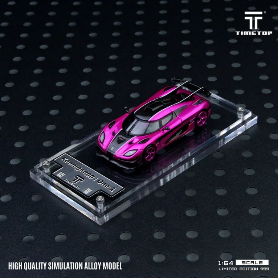 Time Top Koenigsegg One1 - Pearl Rose Red TT644815