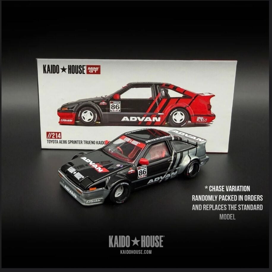 CHASE Kaido House Toyota AE86 Sprinter Trueno Kaido ADVAN KHMG214