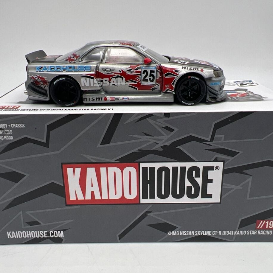 CHASE Kaido House Nissan Skyline GT-R (R34) Kaido Star Racing V1 KHMG197