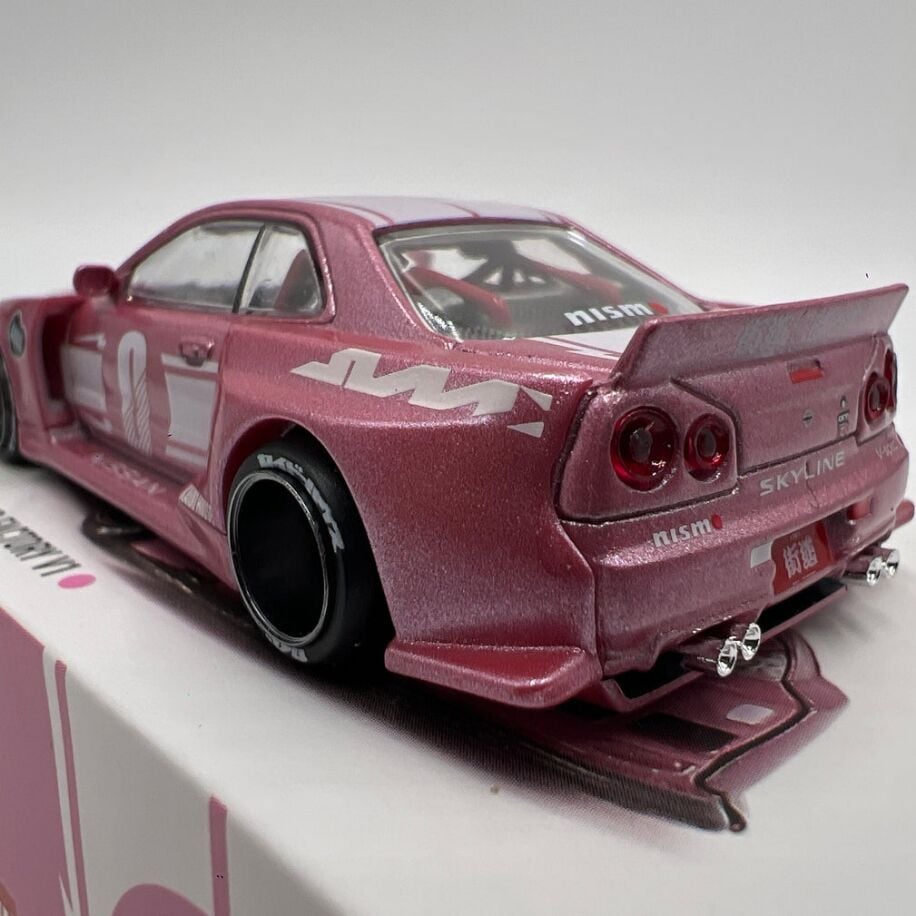 Kaido House #128 Nissan Skyline GT-R R34 Kaido Racing Factory V1 Pink