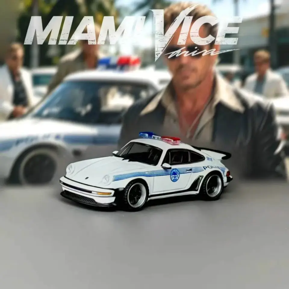 Rhino Model 164 Porsche 911 Turbo 930 Miami Police Departmen...