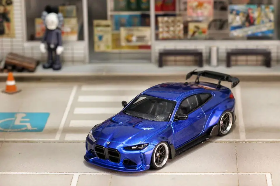 Street Weapon 164 BMW ADRO M4 Blue Carbon