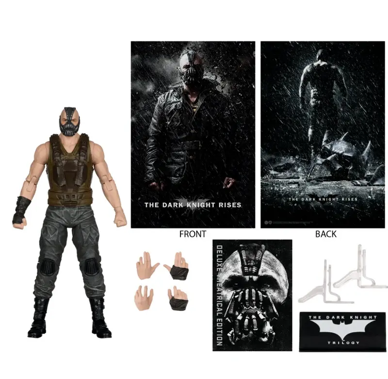 McFarlane Toys- DC Multiverse Bane The Dark Knight Rises 7 Aksiyon Figür (Deluxe Theatrical Edition)