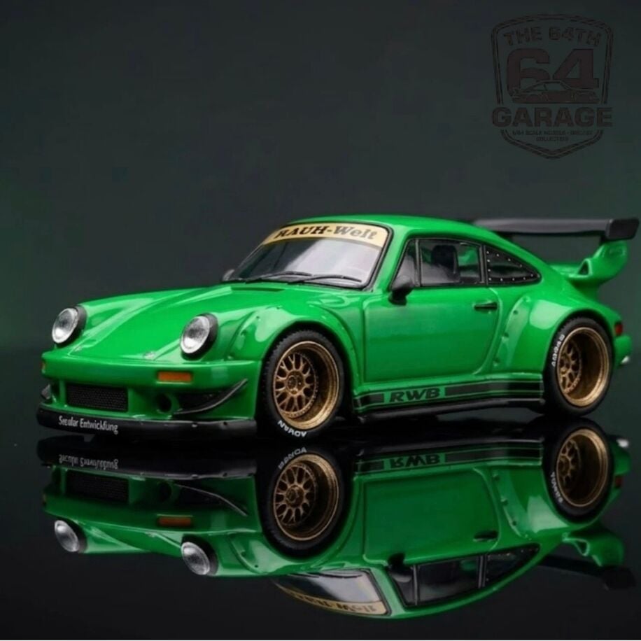 Pop Race Porsche RWB 930 -Green *HEC 2026 Exclusive