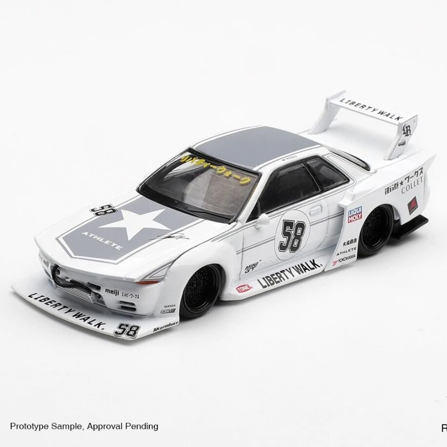 Mini GT LBWK Nissan Skyline GT-R (R32) Kaido Works TAS 2025 MGT01217