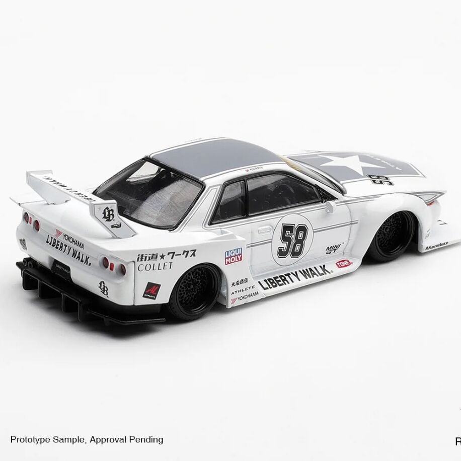 Mini GT LBWK Nissan Skyline GT-R (R32) Kaido Works TAS 2025 MGT01217