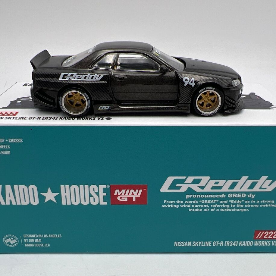Kaido House Nissan Skyline GT-R (R34) Kaido Works GReddy V2 KHMG222